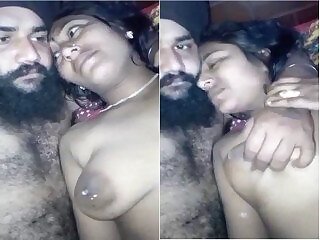 Desi Milky Panjabi Bhabha's exclusive sex with Dever