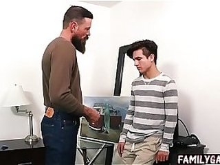 Father shows gay son how to use condoms