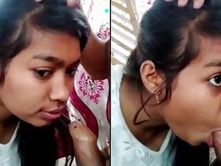 Cute Assamese college blowjob to her lover