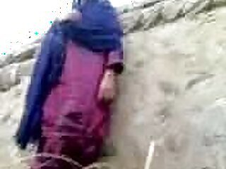 Pakistani municipal woman, fucking shot against the wall