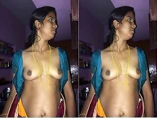 Famous Tamil Girl Adrian Maya Shows Tits and Pussy On Video Call