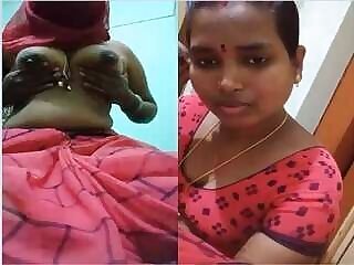 First on the Net Most sought after Telugu Bhabhi showing her tits and pussy