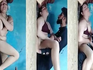 Hottest girl getting fucked so hard by her neighbor