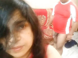 middle aged indian desi couple fucks on the couch and in the bedroom