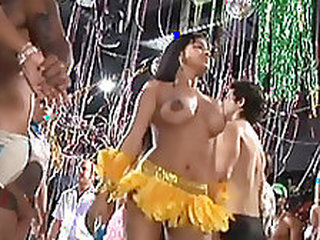 Brazil carneval groupsex dance party