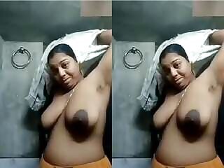 Desi Bhabhi Shows Her Boobs On Video To Husband